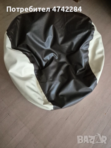 ПУФ БАРБАРОН ЯБЪЛКА-XL/ГОЛЯМА, снимка 2 - Дивани и мека мебел - 53530727