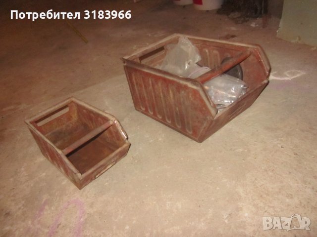 метален сандък за инструменти 2 броя голям и малък, снимка 3 - Други машини и части - 40646010