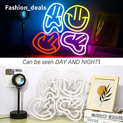 Нова неонова светлина/Led за стена Стая Декорация Подарък, снимка 3 - Декорация за дома - 41430367