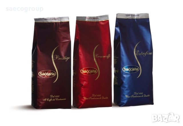 Премиум кафе на зърна Saccaria Extrafino, снимка 2 - Други - 53690807