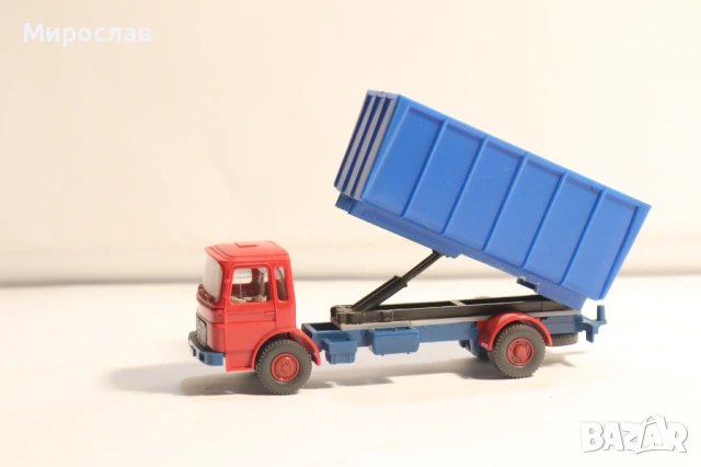 WIKING H0 1/87 MAN KАМИОН РЕТРО МОДЕЛ TIR САМОСВАЛ, снимка 6 - Колекции - 53732637