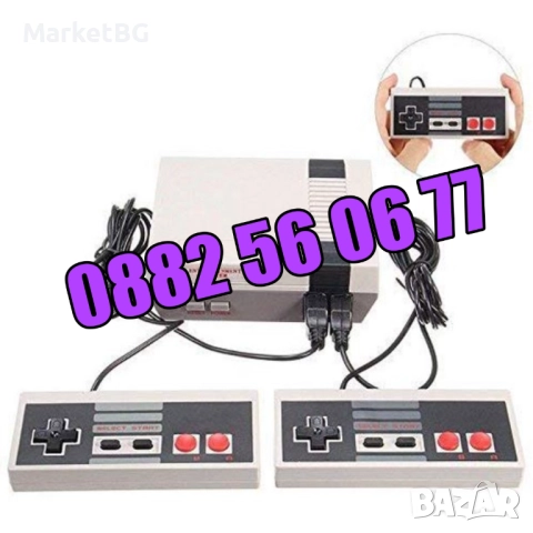 Телевизионна игра с вградени 620 игри, ретро тв игра с два джойстика, снимка 2 - Други игри и конзоли - 52163977