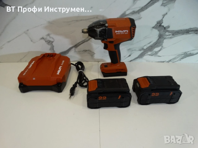 2024 Hilti SIW 6АТ - 22 / Nuron - Гайковерт 450 Nm, снимка 8 - Други инструменти - 53568845