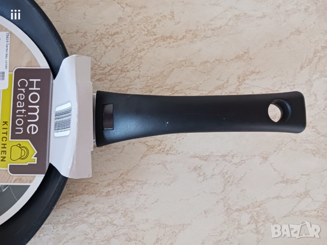 Нов алуминиев тиган Ø28 см, снимка 3 - Съдове за готвене - 51794972