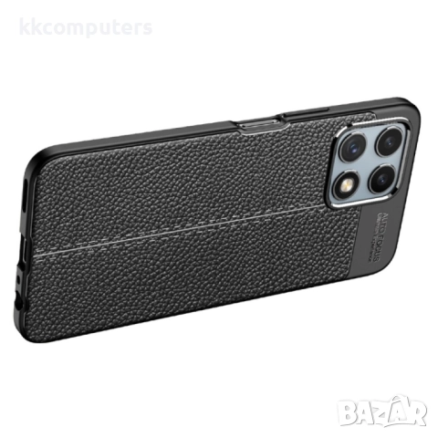 Huawei Honor X30i / Play6T Pro / X8 Удароустойчив Litchi Skin Калъф и Протектор, снимка 5 - Калъфи, кейсове - 52506961