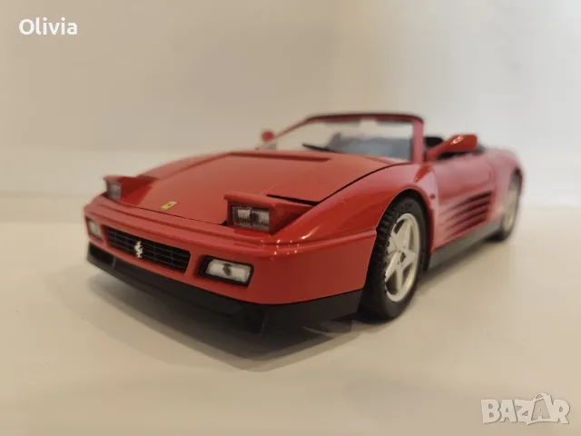 Porsche Carrera 1:18 Mercedes DTM , Ferrari Testarossa Mira, Maisto , снимка 7 - Колекции - 55726607