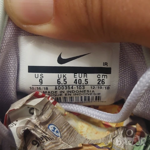 Nike Zoom 2K Oxygen Purple (W) -  номер 40 ,5 оригинални маратонки , снимка 7 - Маратонки - 50702244