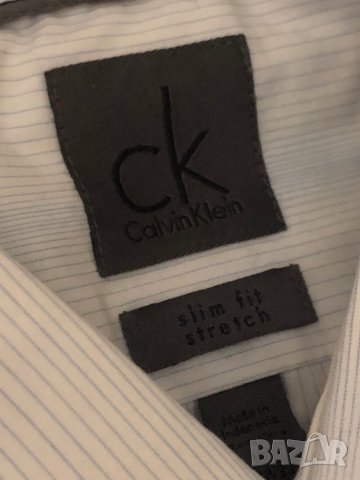 Calvin Klein оригинална мъжка риза,днес 6 лв, снимка 3 - Ризи - 41603040