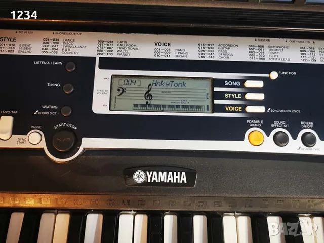 синтезатор клавир YAMAHA YPT-210 пиано с 5 октави, снимка 6 - Синтезатори - 55987571