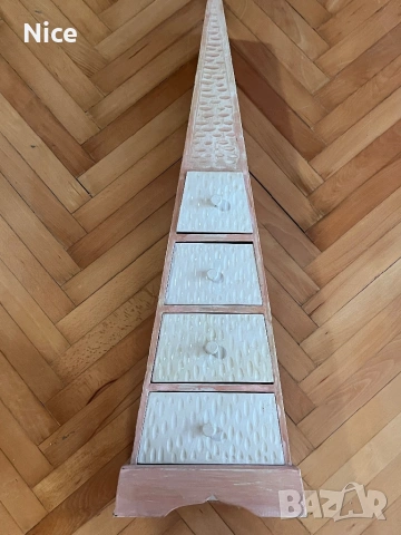 Уникална пирамида за съхранение!Естествено дърво!!, снимка 2 - Етажерки - 53163284