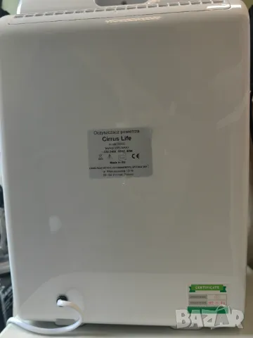 Пречиствател за въздух CIRRUS Life, снимка 4 - Овлажнители и пречистватели за въздух - 48247364