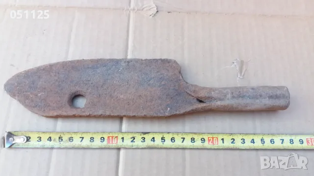 масивен кован сатър с маркировка касапски , снимка 7 - Други ценни предмети - 48524227