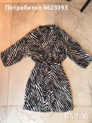 Плажна дреха в зебров принт