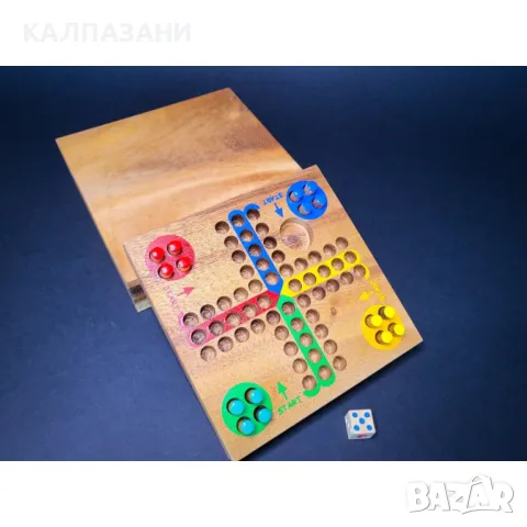 Не се сърди човече от дърво в компактна кутия. Забавление за цялото семейство LG011, снимка 4 - Игри и пъзели - 50217999