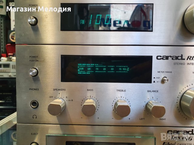 CARAD RISING Аудиосистема състояща се от усилвател Carad Rising SC-3 + тунер Carad Rising SC-2 + кас, снимка 6 - Аудиосистеми - 41546335