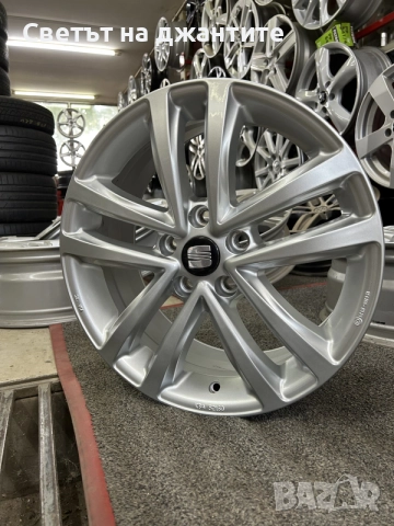 Джанти 17 Цола 5х112 Audi A3 VW Golf Caddy Touaran Sharan Seat Alhambra Altea Leon Skoda Octavia , снимка 8 - Гуми и джанти - 56137997