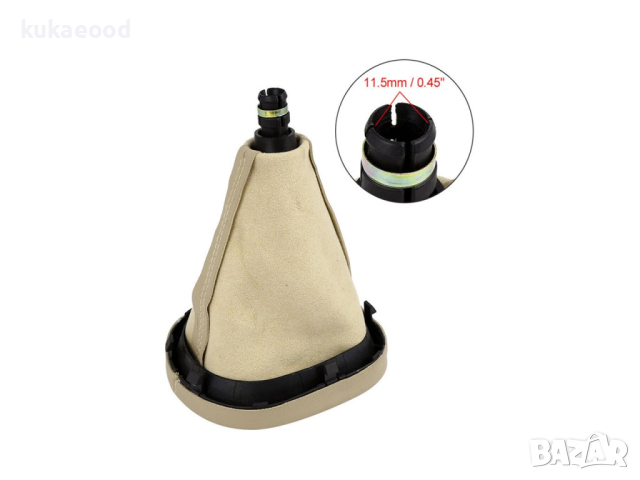 Топка с маншон за скоростен лост VW Touran 1T (2003-2010)   6 скорости, снимка 3 - Аксесоари и консумативи - 44839705