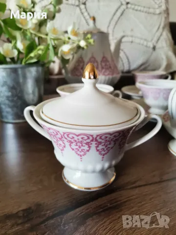 Български порцелан Китка, снимка 2 - Сервизи - 47436003