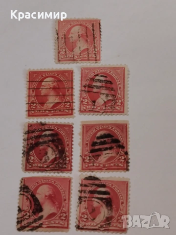 Винтидж ПОЩЕНСКИ марки САЩ. , снимка 7 - Филателия - 53085146