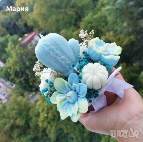 Коледни Букети , снимка 14 - Изкуствени цветя - 52332137