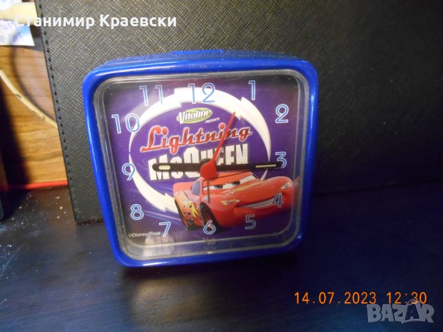 Disney-Pixar Cars - MCQueen alarm clock, снимка 1