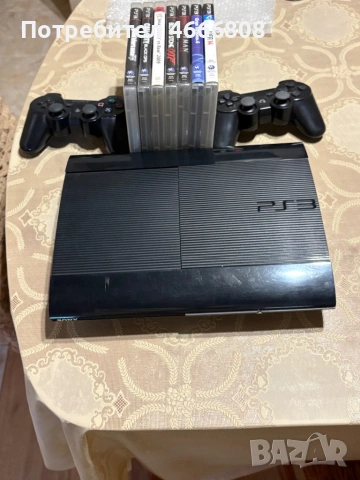 PlayStation 3 SuperSlim 500GB, снимка 3 - PlayStation конзоли - 53872679
