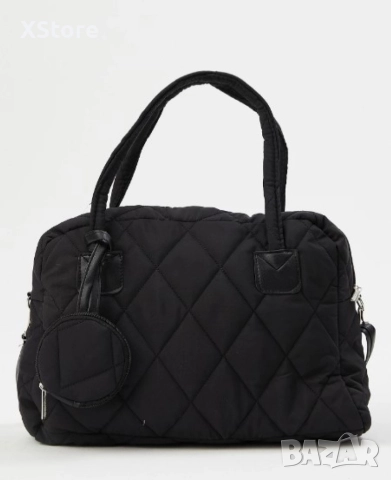 Модерна капитонирана дамска чанта 32х43, снимка 9 - Чанти - 52583914