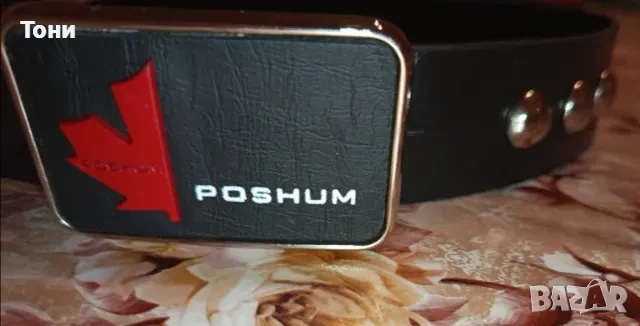 POSHUM Нов Дамски Кожен Колан 100см. , снимка 2 - Колани - 53728683