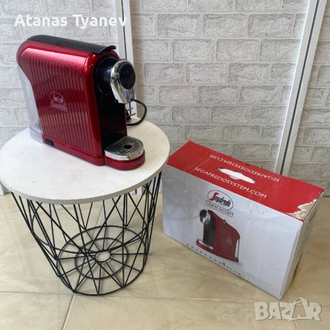 Еспресо кафе машина капсули Segafredo Zanetti Espresso 1 Plus 1260W, снимка 3 - Кафемашини - 42437523