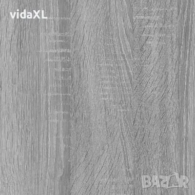 vidaXL Бюфет от 3 части, сив сонома, инженерно дърво(SKU:3115826）, снимка 3 - Бюфети - 48036932