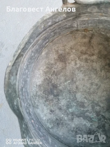 Медно котле, менче, снимка 5 - Декорация за дома - 51243961