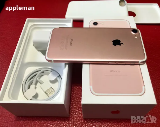 Apple iPhone 7 128Gb Rose gold Фабрично отключен, снимка 6 - Apple iPhone - 48801722