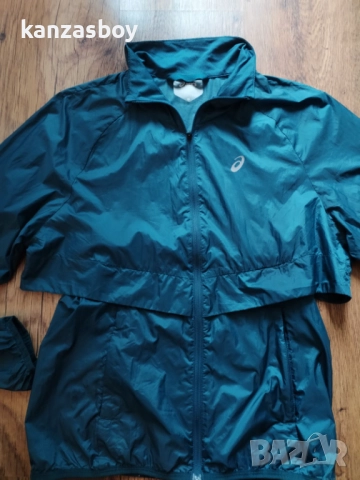 Asics New Strong Jkt - страхотна дамска ветровка КАТО НОВА С, снимка 5 - Спортни екипи - 52013000