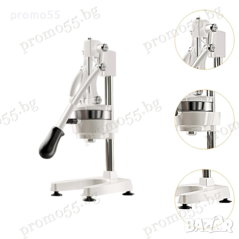 Чугунена Ръчна Цитрус Преса за Фреш Сокоизтисквачка за Цитруси, снимка 15 - Сокоизстисквачки и цитрус преси - 52596231