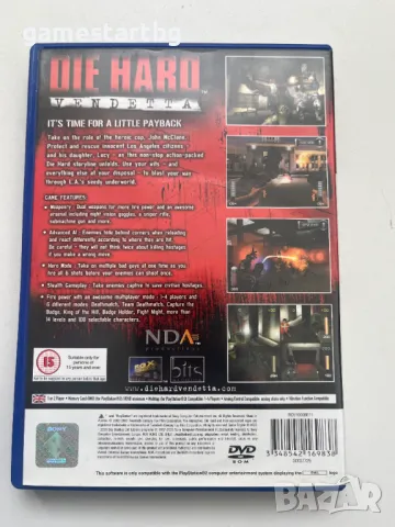 Die Hard Vendetta за PS2, снимка 2 - Игри за PlayStation - 49401290