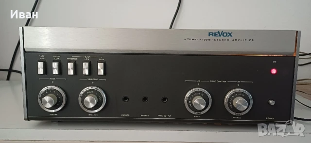 Усилвател REVOX A78, снимка 1