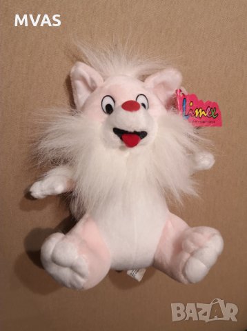 Нова плюшена весела играчка с етикети розова Подарък за Коледа за дете, снимка 1 - Плюшени играчки - 35857841