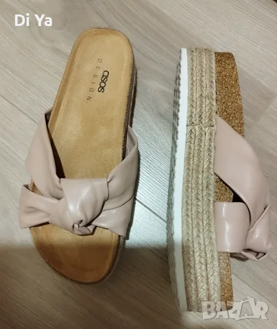 ASOS чехли на платформа , снимка 2 - Чехли - 56104642
