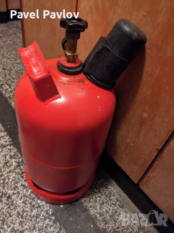 Газов котлон тройка ГДР + газова бутилка, снимка 6 - Котлони - 43586061