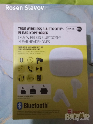 ПРОДАВАМ,БЛУТУТ СЛУШАЛКИ-ТАПИ., снимка 2 - Слушалки, hands-free - 52695372