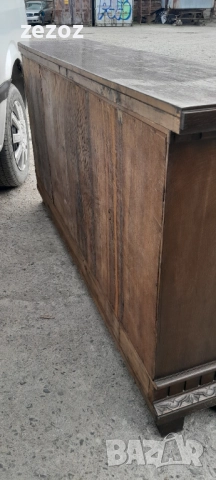 Библиотека с дърворезба масив №113, снимка 11 - Секции и витрини - 52606897