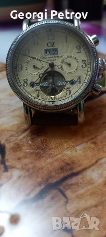 ръчен мъжки часовник хронограф германия, снимка 6 - Мъжки - 52756059