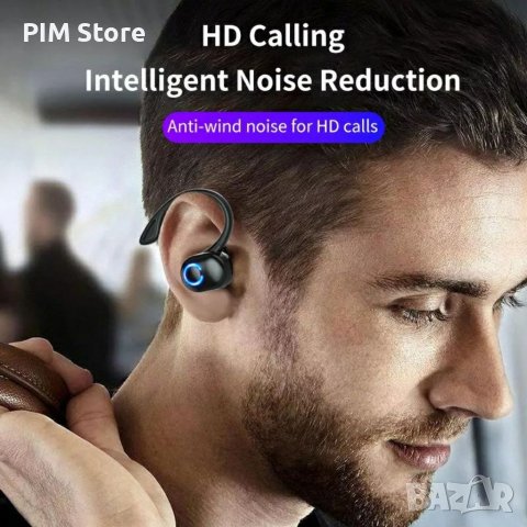 Безжична Handsfree слушалка  Bluetooth 5.0, снимка 6 - Слушалки, hands-free - 39520120