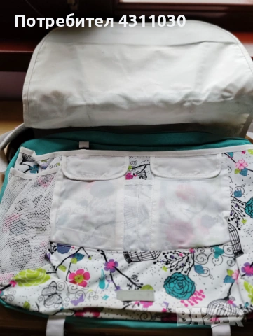 Голяма цветна чанта, снимка 5 - Чанти - 53389546