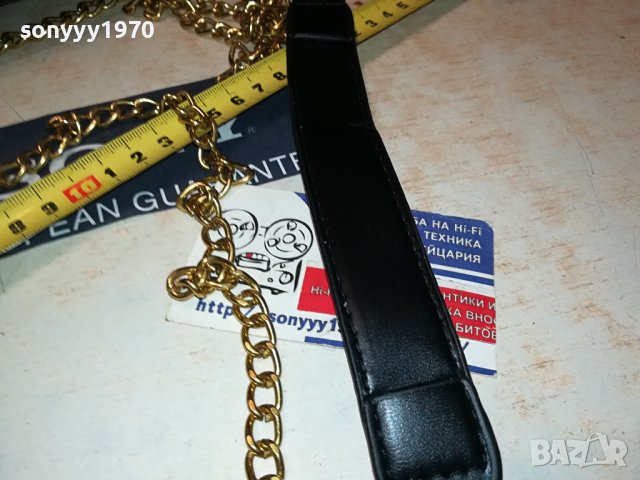 ЧАНТА-ЧЕРНО И ЗЛАТО 1008231257, снимка 12 - Чанти - 41813806