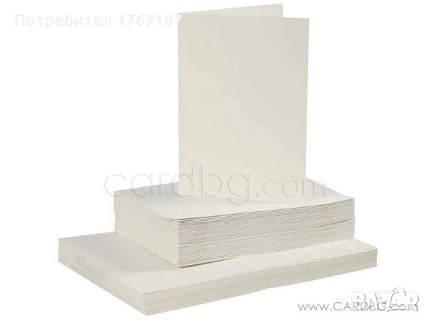 Заготовки за картички с плик Основи за покани Голям избор на цветове, снимка 3 - Други - 41305826