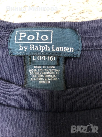 Детска тениска Polo by Ralph Lauren (14- 16), снимка 4 - Детски тениски и потници - 51181816