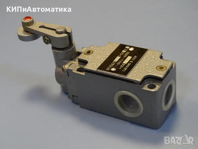 краен изключвател ВП15Д21 10A/660VАС с ролка Limit Switch, снимка 3 - Резервни части за машини - 49812444
