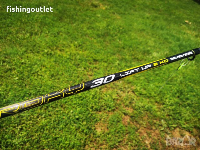 Карбонов телескоп Maver 4мт с акция до 30гр, снимка 5 - Въдици - 41561306