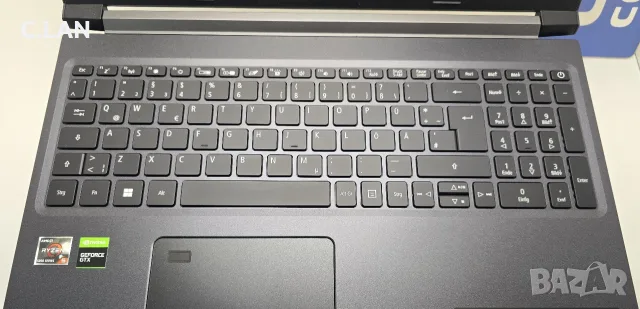 Acer Aspire 7 A715-41G Ryzen 5 3550H/16GB/512SSD/GTX 1650-4GB/FHD/Подсветка, снимка 9 - Лаптопи за дома - 55909349